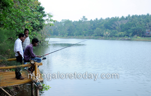 Anglers at Pilikula lake
